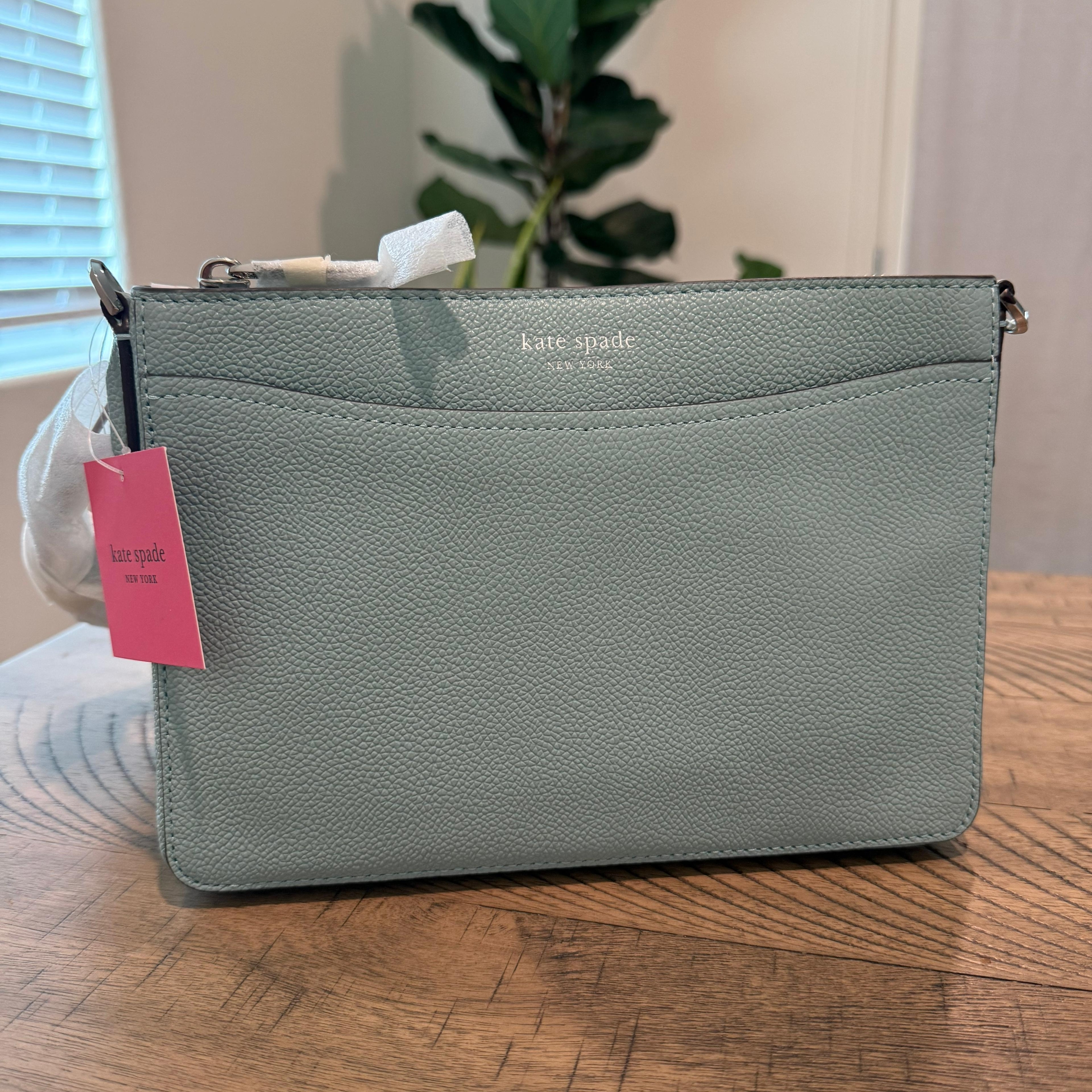 Kate Spade Margaux Medium Convertible Crossbody Hazy Nwt